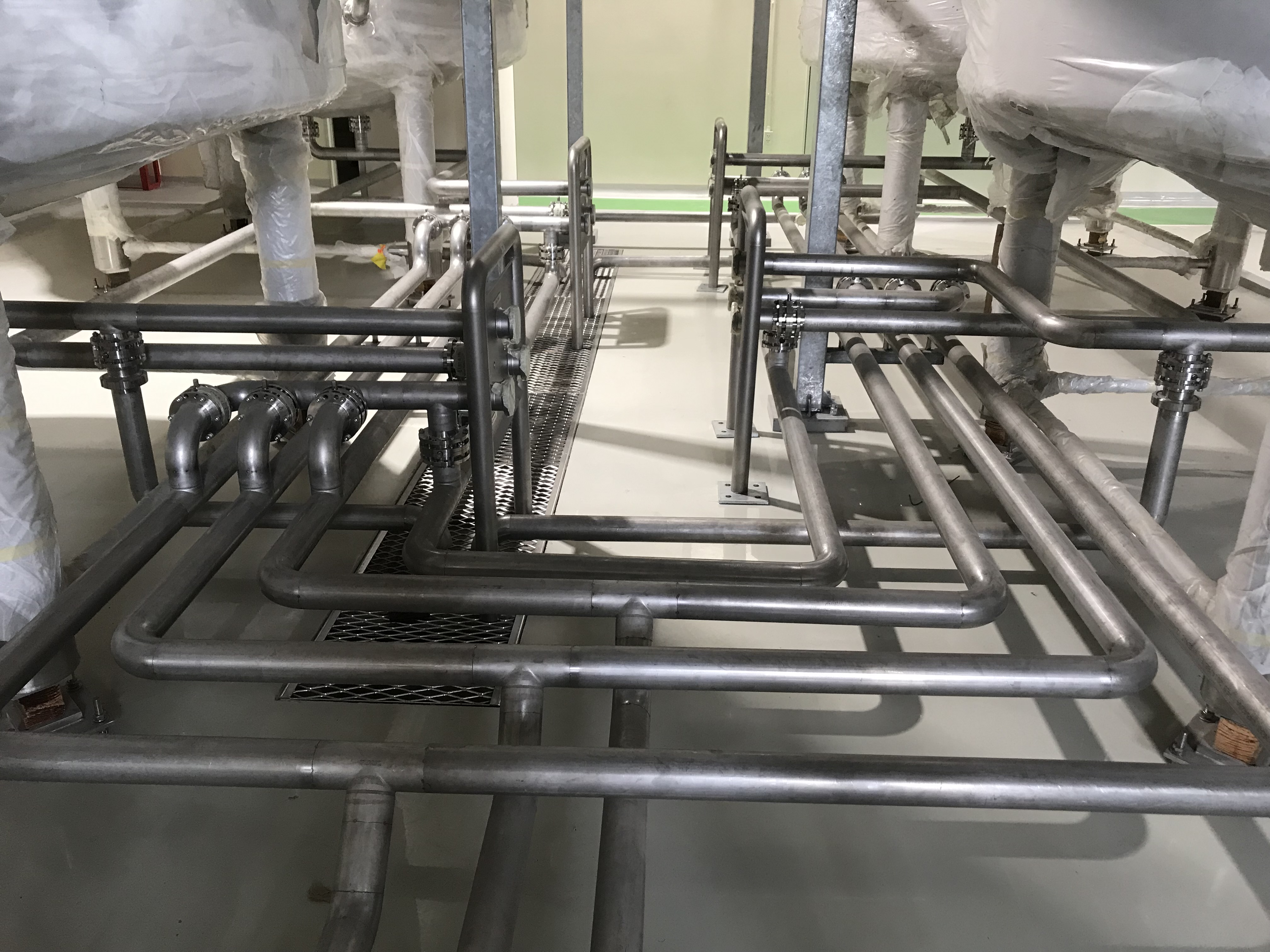 Thi Công hệ thống đường ống công nghệ nhà máy cà phê hòa tan