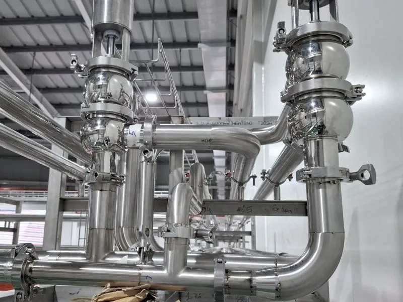 Lắp Đặt Đường Ống Vi Sinh Tại Hải Phòng