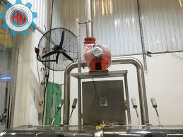 Lắp đạt quạt hút hơi hóa chất