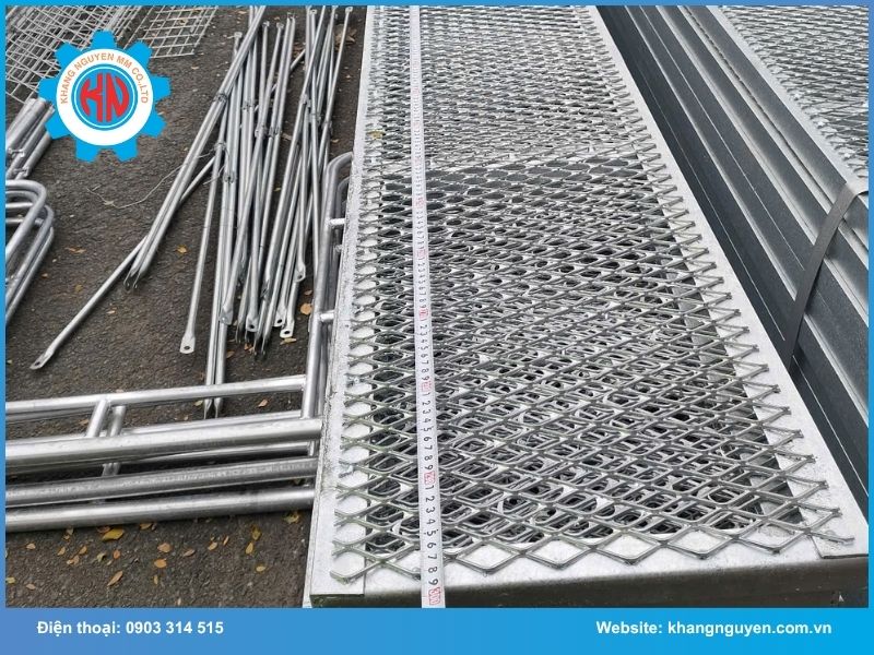 Quy trình chế tạo sàn thao tác tại Hà Nội của Khang Nguyên