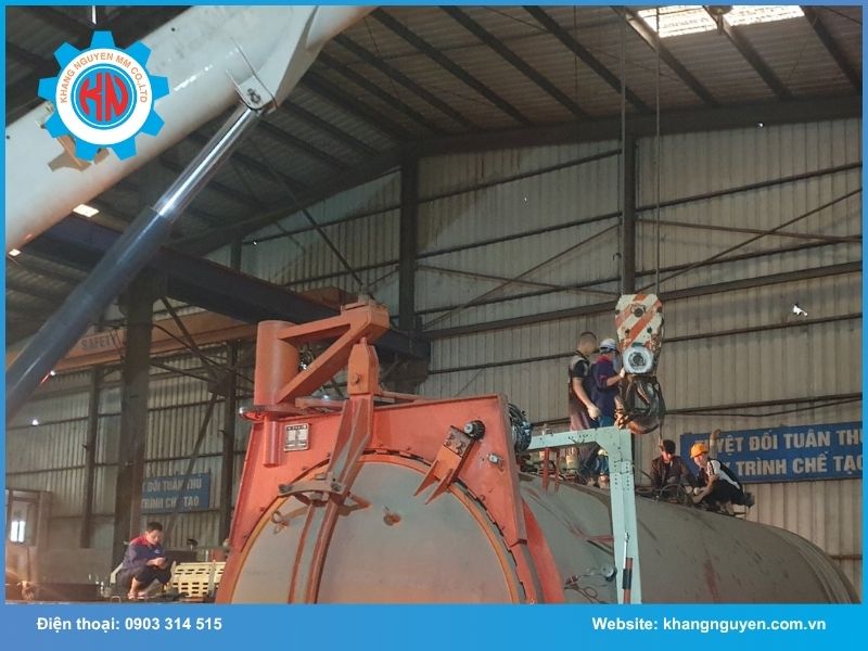 Quy trình tháo dỡ di dời hệ thống bồn bể chuyên nghiệp tại Khang Nguyên